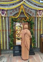 Jalabhisheka and Shodashopachar Puja by HH Swamiji at Shri Shivakrishna Mandir, Hubballi (26 Feb 2025)